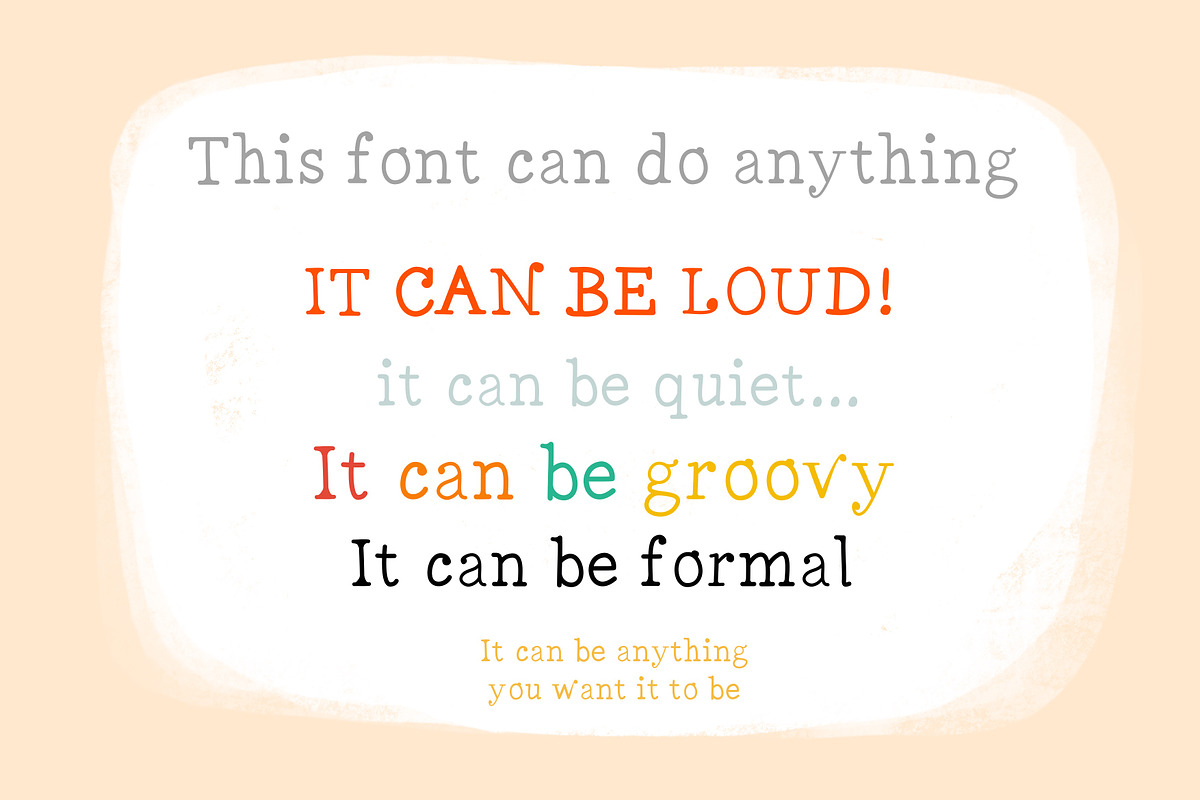 Retro Rosie Font, a Serif Font by Brunch Club Design (Photo 2 of 12)
