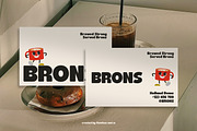 Brons - Bold Display Sans Serif Font, a Sans Serif Font by Flawless And Co (Thumbnail 8 of 10)