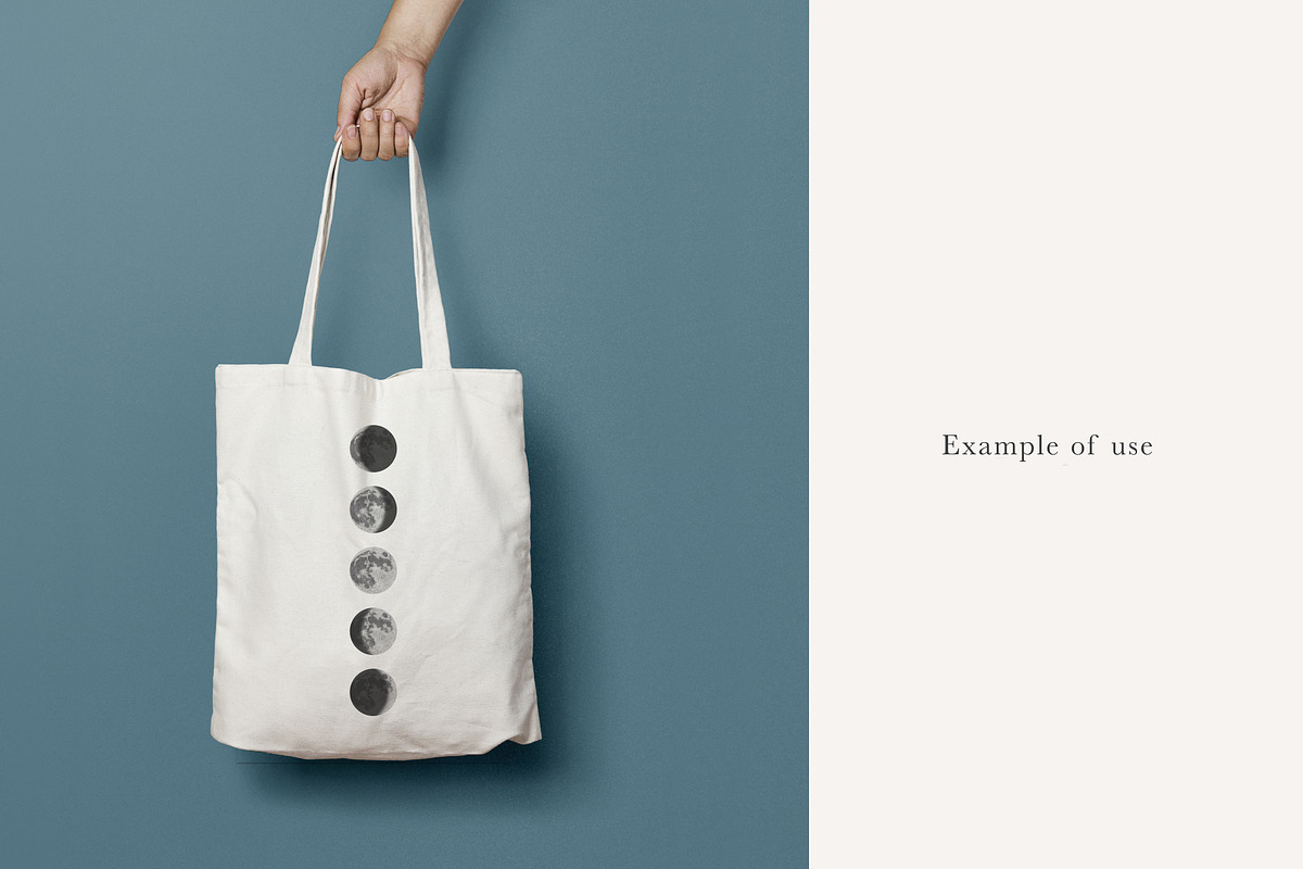 Moon Phase Illustration Set - PNGs, an Object Illustration by LaurenFittonIllustration (Photo 8 of 10)