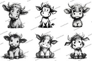 Whimsical Baby Animal SVG Bundle, an Illustration by DreamArtGraphic (Thumbnail 2 of 5)