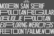 Polotan Modern Sans Serif, a Sans Serif Font by The_Type (Thumbnail 7 of 8)