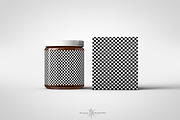 Amber Cosmetics Jar & Box Mock-Up, a Product Mockup by TSOBG (Thumbnail 3 of 18)