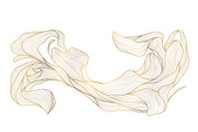 Line Art Clouds and Waves, a Pattern Graphic by Marylia (Thumbnail 4 of 28)