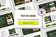 Garden Maintenance Website Template, a Websites & App Template by Template Twist Shop (Thumbnail 2 of 10)