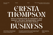 Groch Elegant Serif Font, a Serif Font by Graphicxell (Thumbnail 2 of 7)