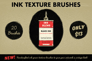 Ink Blend Photoshop Brushes