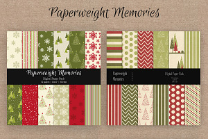 Christmas Bundle - Papers Clipart