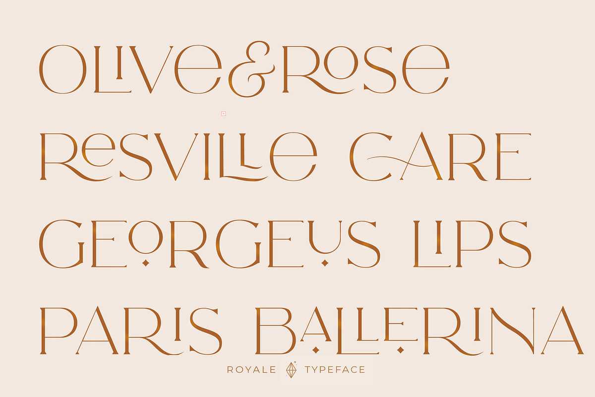 Royale Luxurious Typeface + LOGOS, a Serif Font by Creative Corner (Photo 28 of 28)