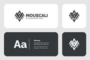 Letter M Minimalist Logo Design, a Branding & Logo Template by Artnivora.Std (Thumbnail 2 of 3)