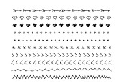 18 Hand Drawn Doodle Lines Set #2, an Illustration by The Digital Download Shop (Thumbnail 2 of 2)
