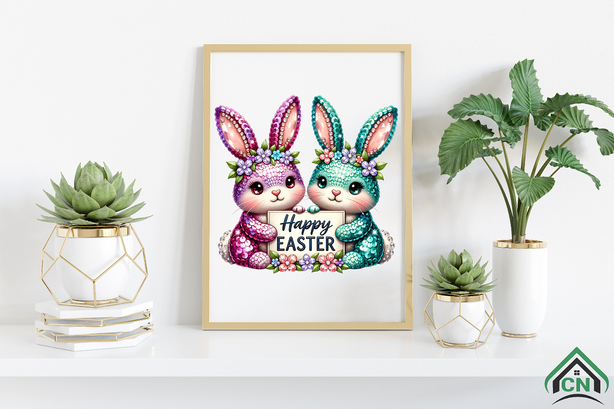 Happy Easter Bunny Png, an Illustration by Craft Nest (Photo 3 of 4)
