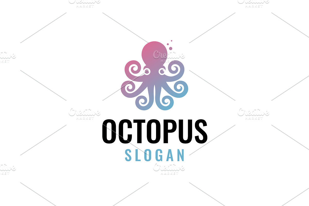 Octopus Logo, a Branding & Logo Template by Pixes (Photo 1 of 3)