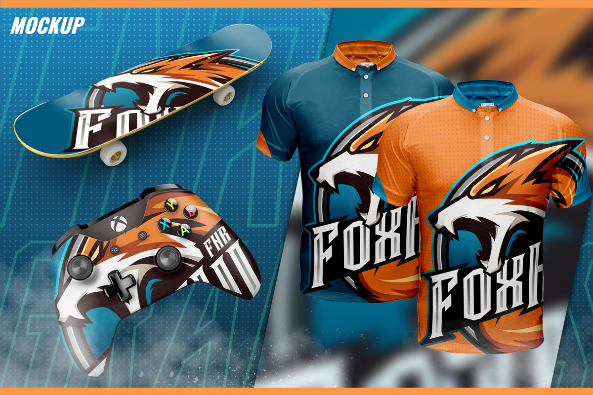 Fox hunt - ESport & Mascot Logo, a Branding & Logo Template by FNR Graphics (Photo 4 of 5)