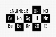 Engineer - 10 fonts, a Sans Serif Font by Leitmotif (Thumbnail 1 of 5)