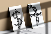 Silver Chain Font, a Font by Handmadefont (Thumbnail 3 of 8)