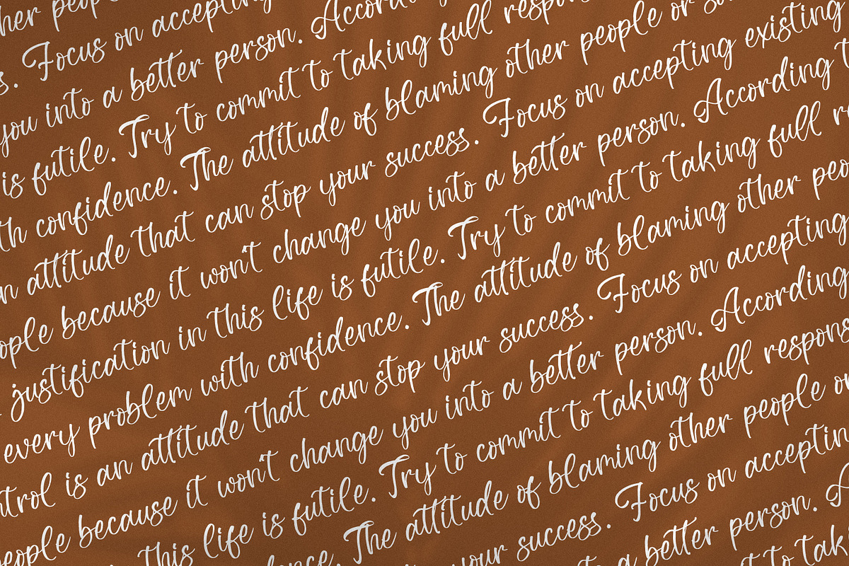 Zeyatte Kareety, a Script Font by Integritype Studio (Photo 13 of 15)
