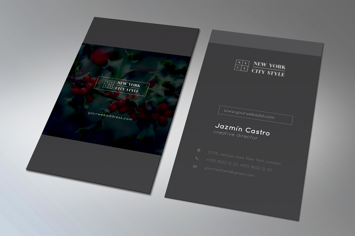 Business Card, a Business Card Template by ZAAS (Photo 9 of 12)
