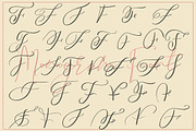 MONOGRAMS BUNDLE A to Z, a Script Font by AMINMARIO (Thumbnail 13 of 37)