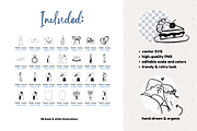 Whimsical Bride & Groom wedding art, a Decorative Illustration by Heartwarming Art (Thumbnail 2 of 11)