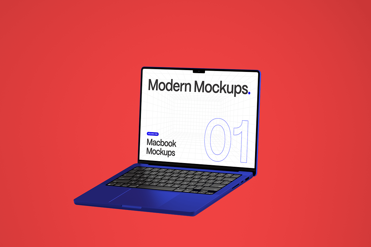 Minimal Macbook Mockups Vol 1, a Mac Mockup by Modern Mockups (Photo 4 of 17)