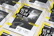 New Year Party Flyer, a Flyer Template by spidergraph (Thumbnail 4 of 4)