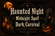 Wickora, a Serif Font by Wow Magic (Thumbnail 5 of 5)