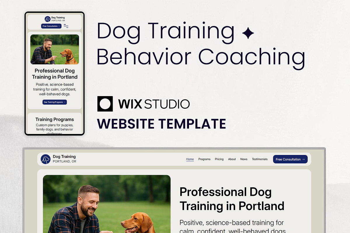 Dog Trainer - Wix Studio Website, a Wix Template by Kitteeh (Photo 11 of 17)