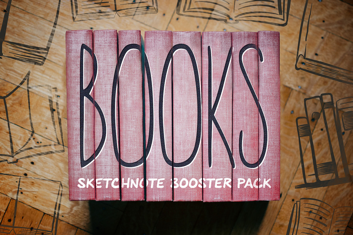 Books: Sketchnote Booster Pack, an Illustration by Mitch Made (Photo 1 of 2)