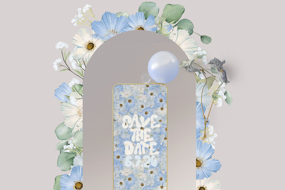 THE FLORIST Botanical Meadow Garden, a Decorative Illustration by January Bloom (Photo 8 of 26)