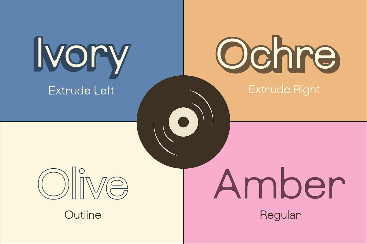 CS Rodney 3D, a Sans Serif Font by Craft Supply Co. (Photo 3 of 8)