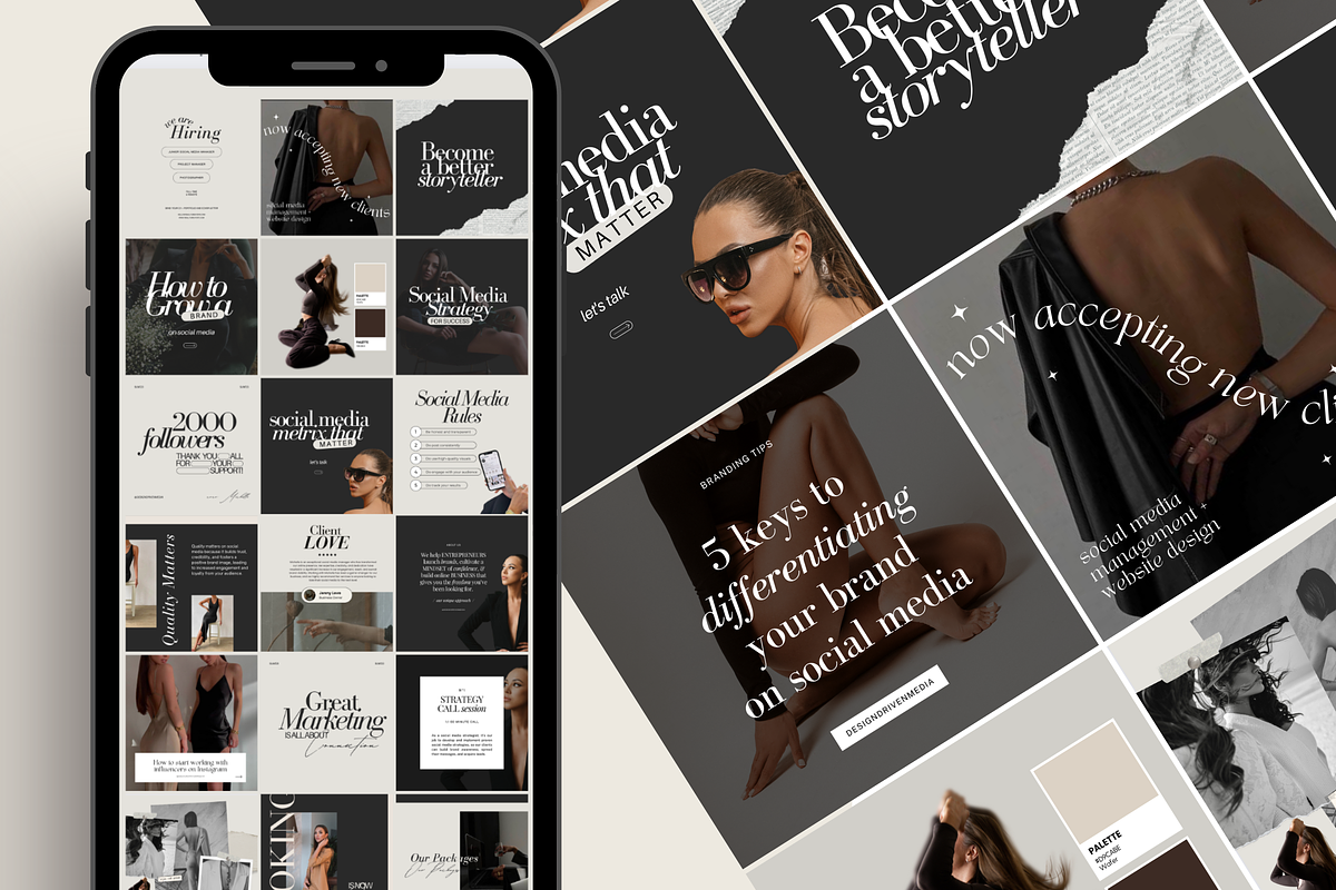 Instagram Templates for Canva, a Social Media Template by Design Driven Media (Photo 5 of 10)