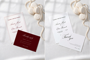 Pearl Invitation & RSVP Card Mockup, an Advertising Mockup by Serenefeeling (Thumbnail 2 of 7)