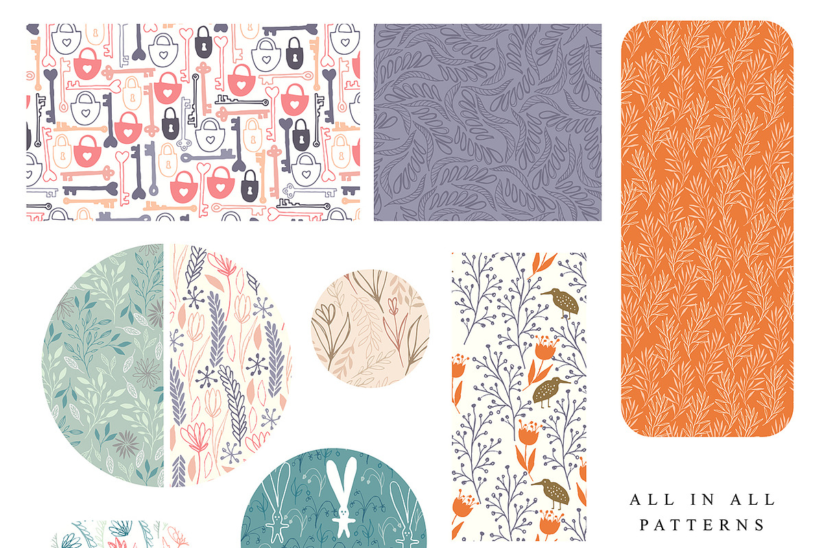 1805 Patterns Bundle, a Pattern Graphic by Julia Dreams (Photo 21 of 25)