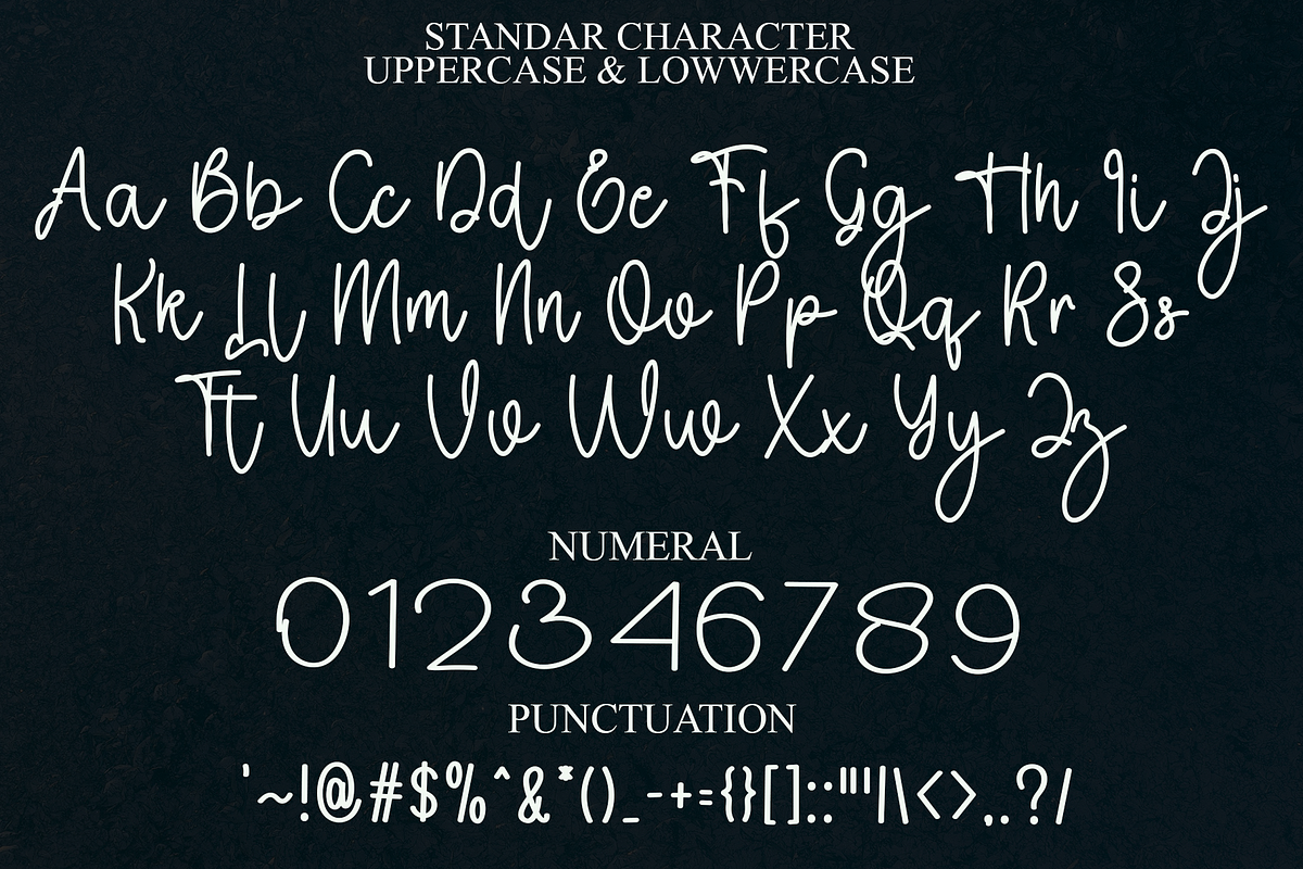 Smoothing, a Handwritten Font by FreshTypeINK (Photo 4 of 7)