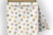 Retro Smiles Seamless Pattern, a Pattern Graphic by OwlAndFern (Thumbnail 8 of 17)