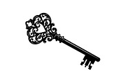Vintage Skeleton Key Bundle, an Illustration by Gaye Art (Thumbnail 6 of 31)