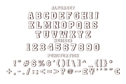Slab Serif Victory - Athletic Jersey, a Slab Serif Font by KiddoGlyphs Studio (Thumbnail 4 of 5)
