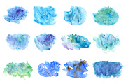 Hand-painted Sparkling Watercolors, a Texture Graphic by Irina (Thumbnail 2 of 9)