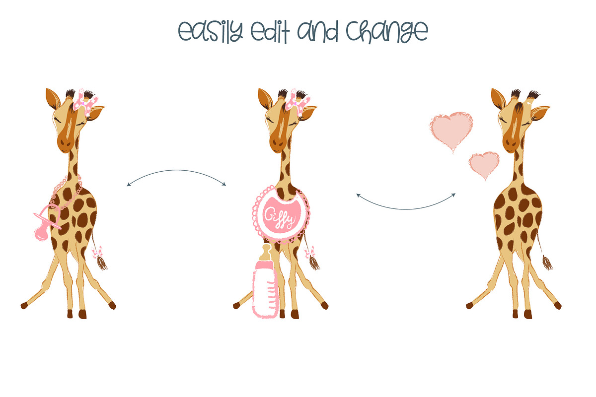 BABY SAFARI CREATOR Collection, an Animal Illustration by MM Studio (Photo 3 of 8)