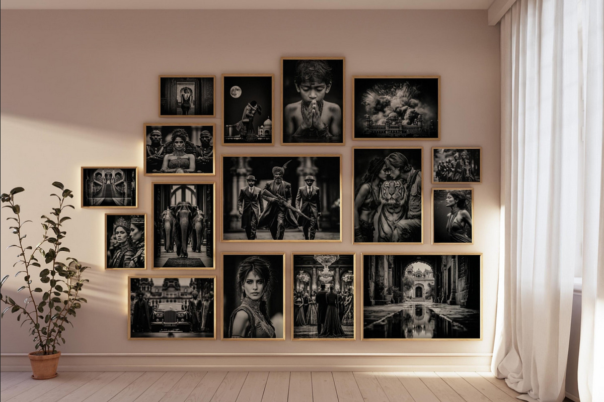 Bollywood Wall Art Collection, an Illustration by PrintablesByFranklyn (Photo 2 of 15)