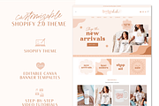 Shopify Theme - Neutral Boho, a Shopify Template by Macarons and Mimosas (Thumbnail 2 of 9)