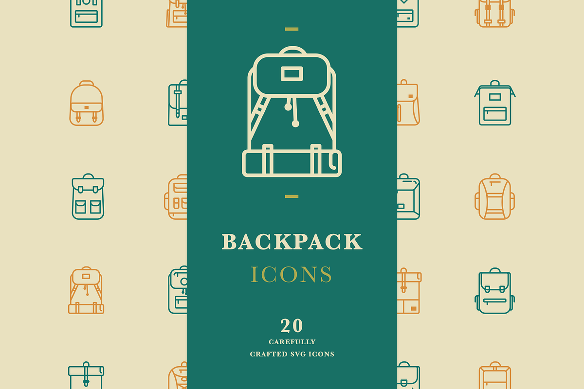 Backpack icons, an Icon by Somewan draws (Photo 1 of 5)