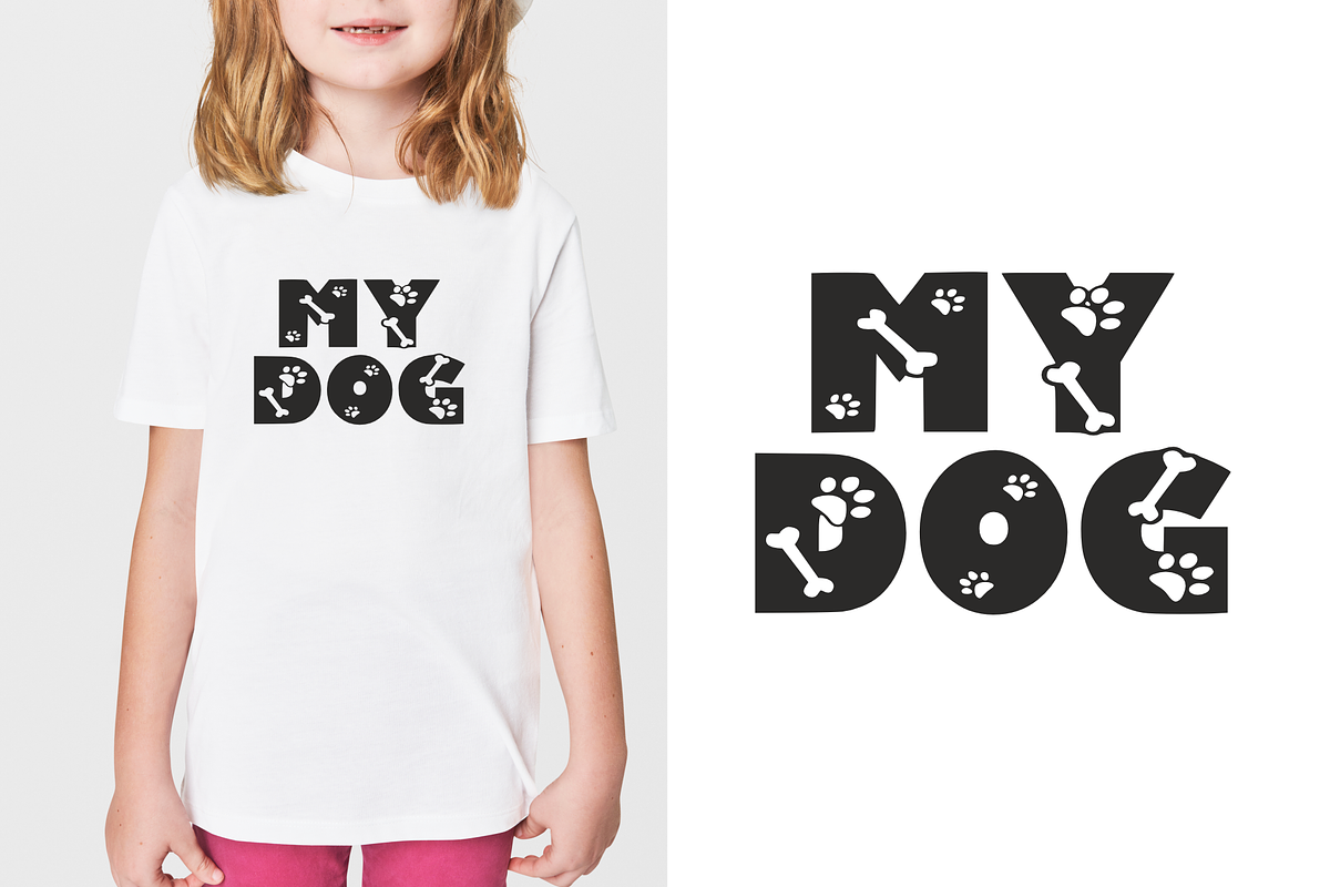 Keep a Dog Fonts - Dog Style Font, a Font by KiddoGlyphs Studio (Photo 4 of 6)