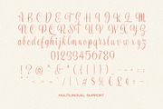 Melorine, a Script Font by Typeskets (Thumbnail 6 of 10)