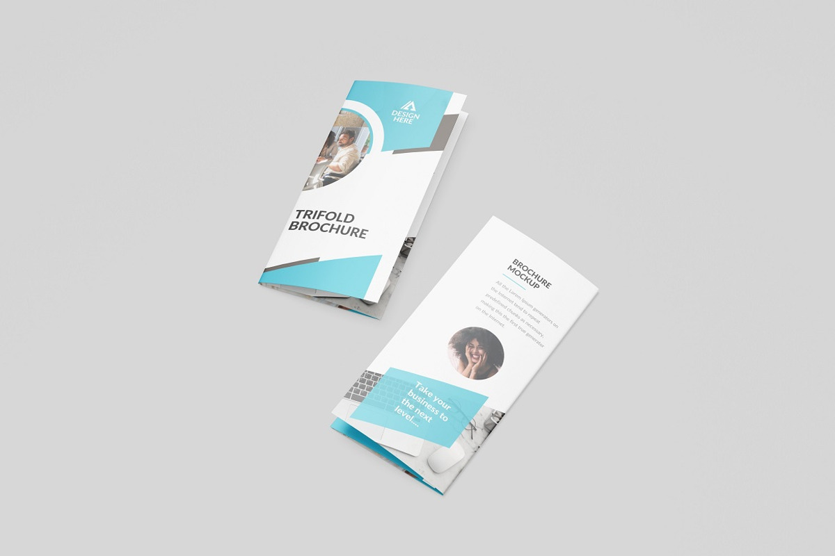 Trifold Brochure  Mockup, a Books & Magazine Mockup by YurnalisPerix (Photo 3 of 4)