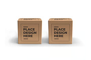 Square Box Packaging Mockup Template, a Packaging Mockup by DesignRushMarket (Thumbnail 2 of 11)