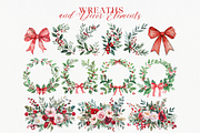 Sweet Christmas Clipart Bundle, a Seasonal Illustration by ClipArtCharm (Thumbnail 6 of 6)
