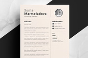 Simple Resume with Photo Option, a Resume Template by ResumeInventor (Thumbnail 3 of 6)