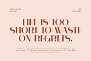 Karome Elegant & Unique Serif Font, a Serif Font by Perfectype (Thumbnail 6 of 7)
