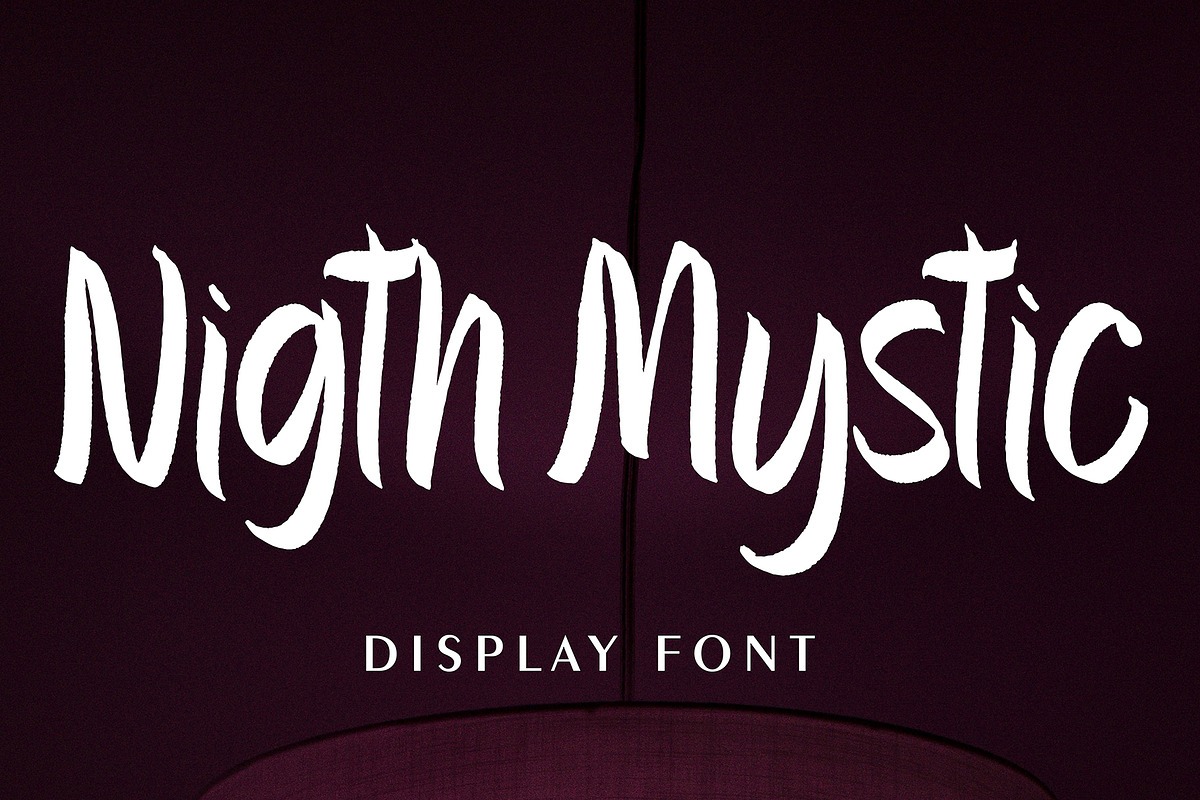 Ghotic Ink, a Script Font by pineungtype (Photo 4 of 4)